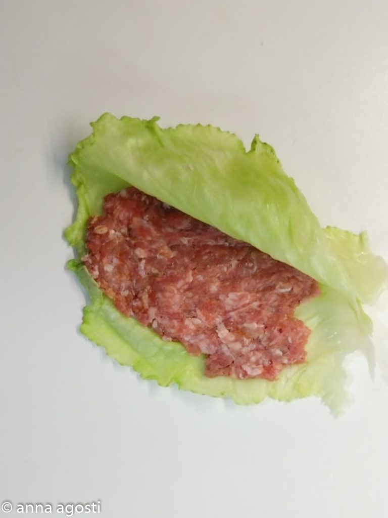 Cabbage Cutlets Stuffed with Meat
