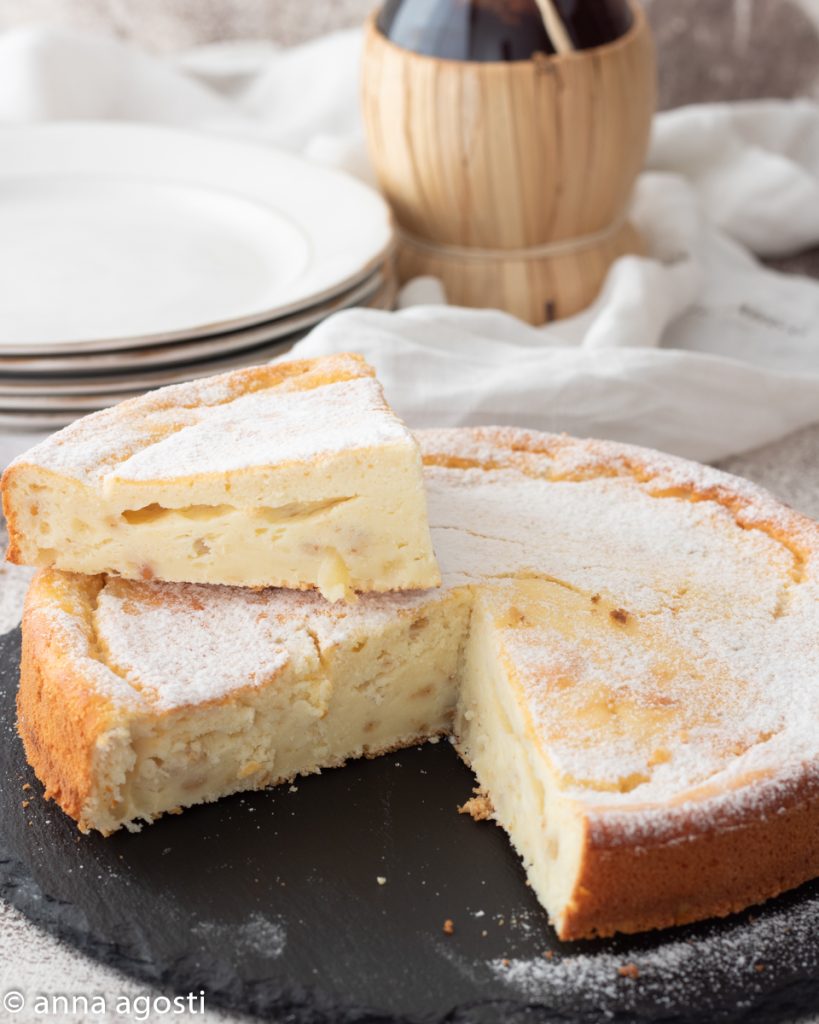 Cake with Sweet Cooked Grain Leftovers