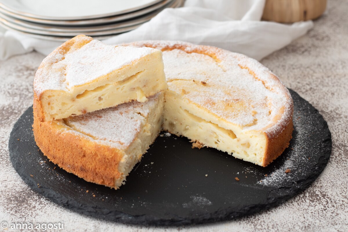 Cake with Sweet Cooked Grain Leftovers