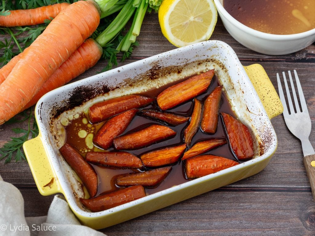 Oven-Glazed Carrots