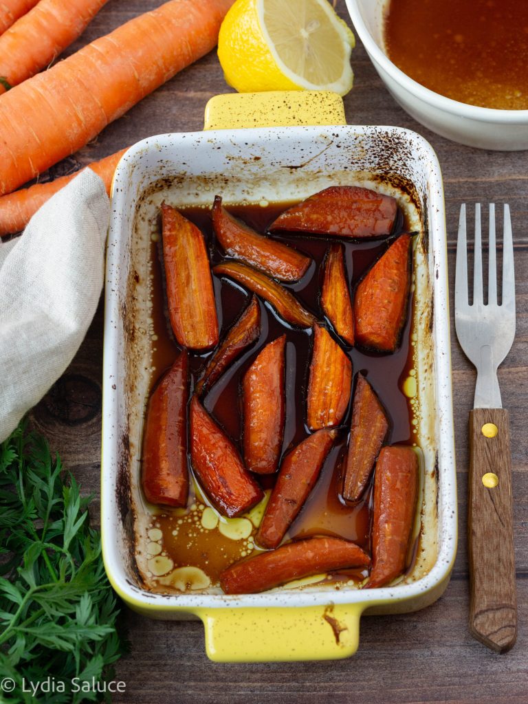 Oven-Glazed Carrots