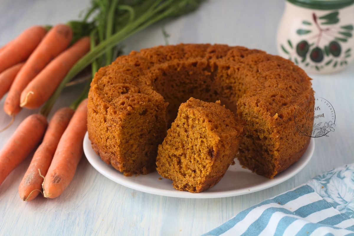 Carrot Cake with Whole Wheat Flour