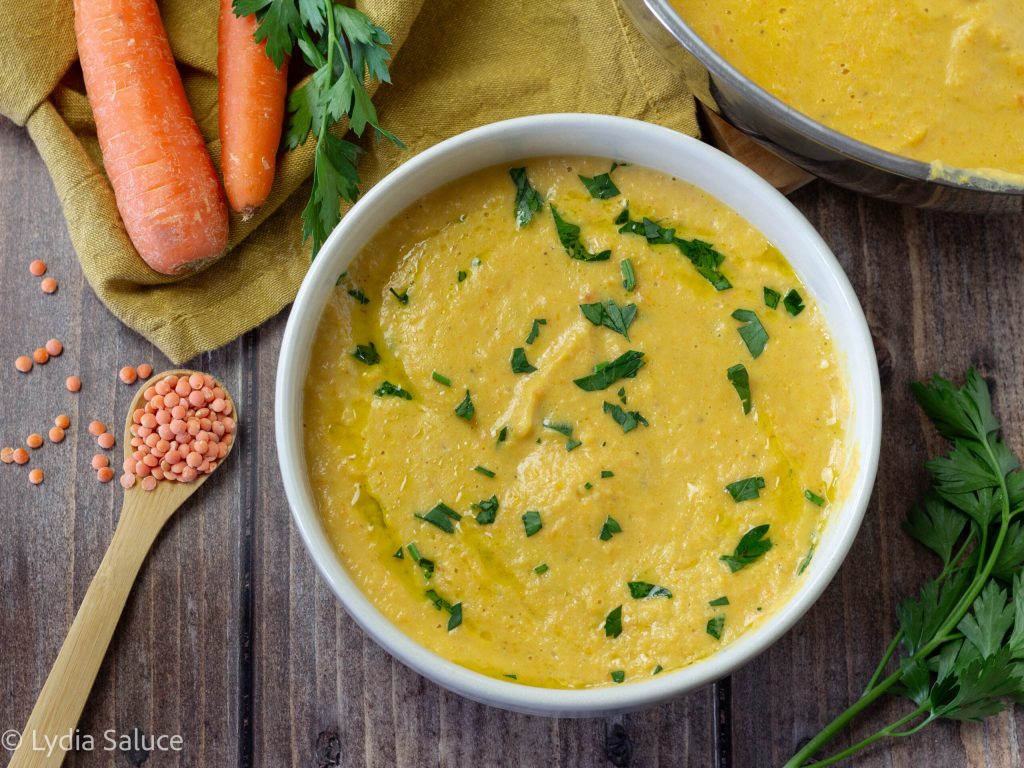 Carrot and Lentil Cream