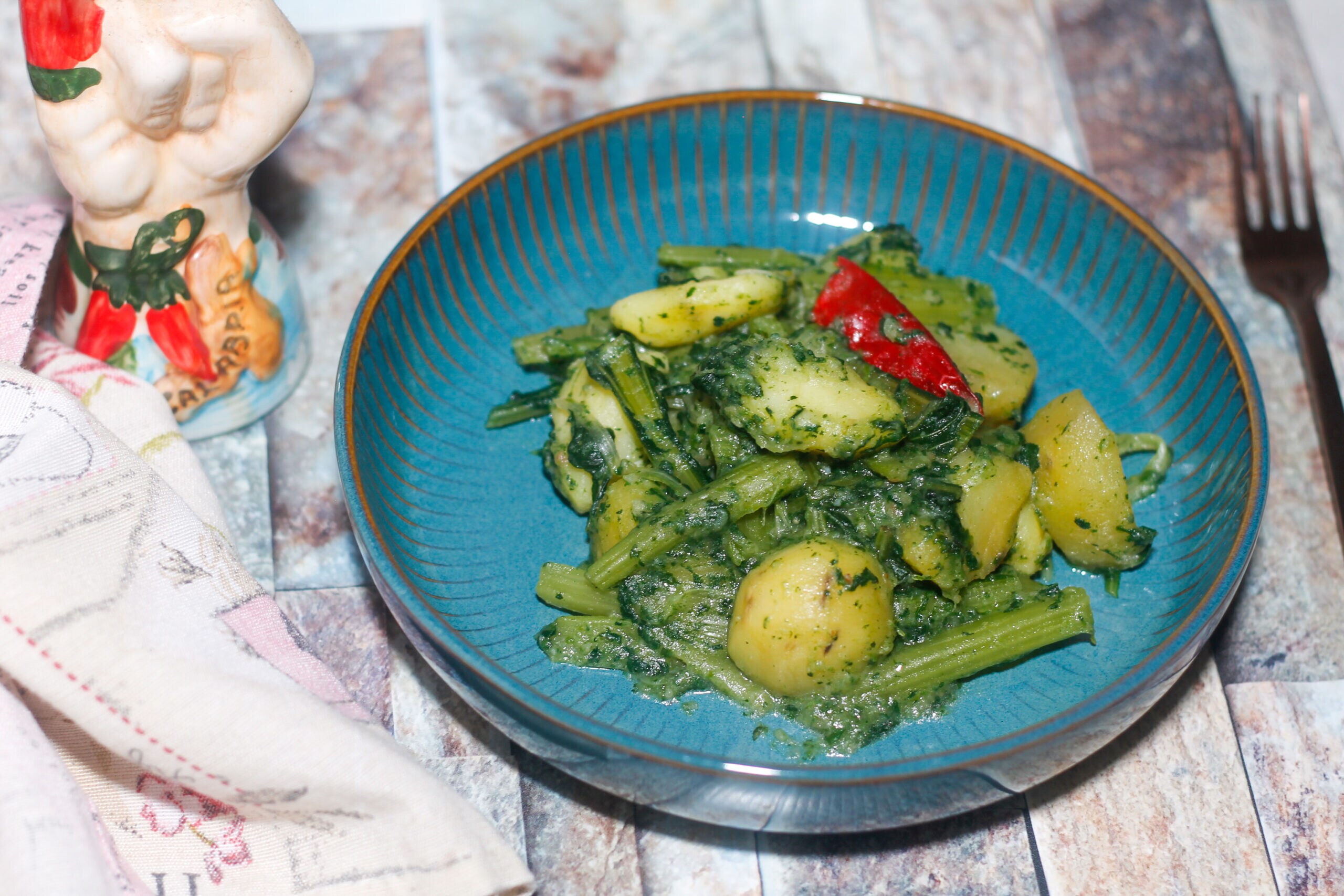 Catalogna with Potatoes