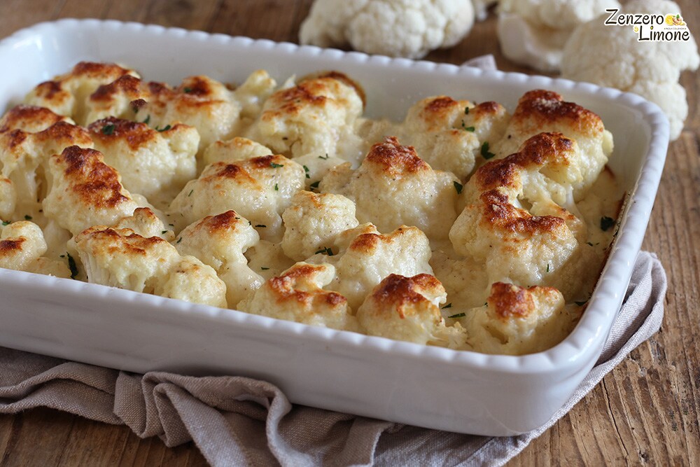 Cauliflower in Mornay Sauce