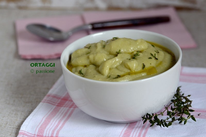 Cauliflower soup, recipe VEGETABLES with passion