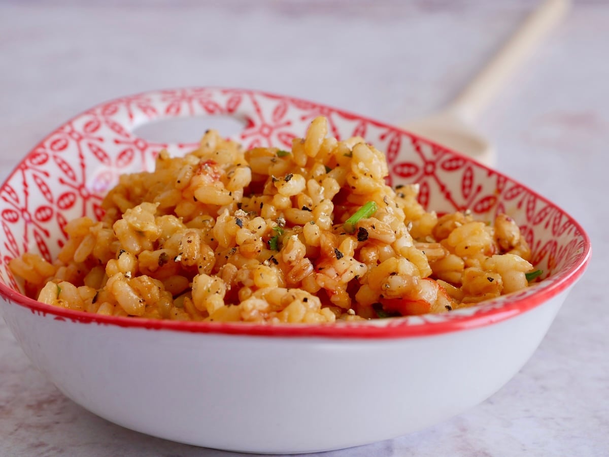 Cereal Mix with Shrimp [rice barley wheat]