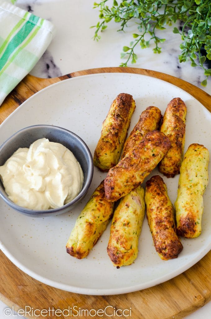 Chicken and Zucchini Sticks