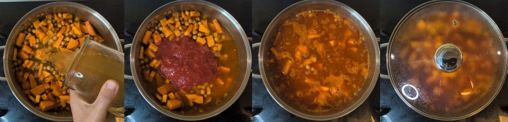 Chickpea, Pumpkin, and Ginger Soup