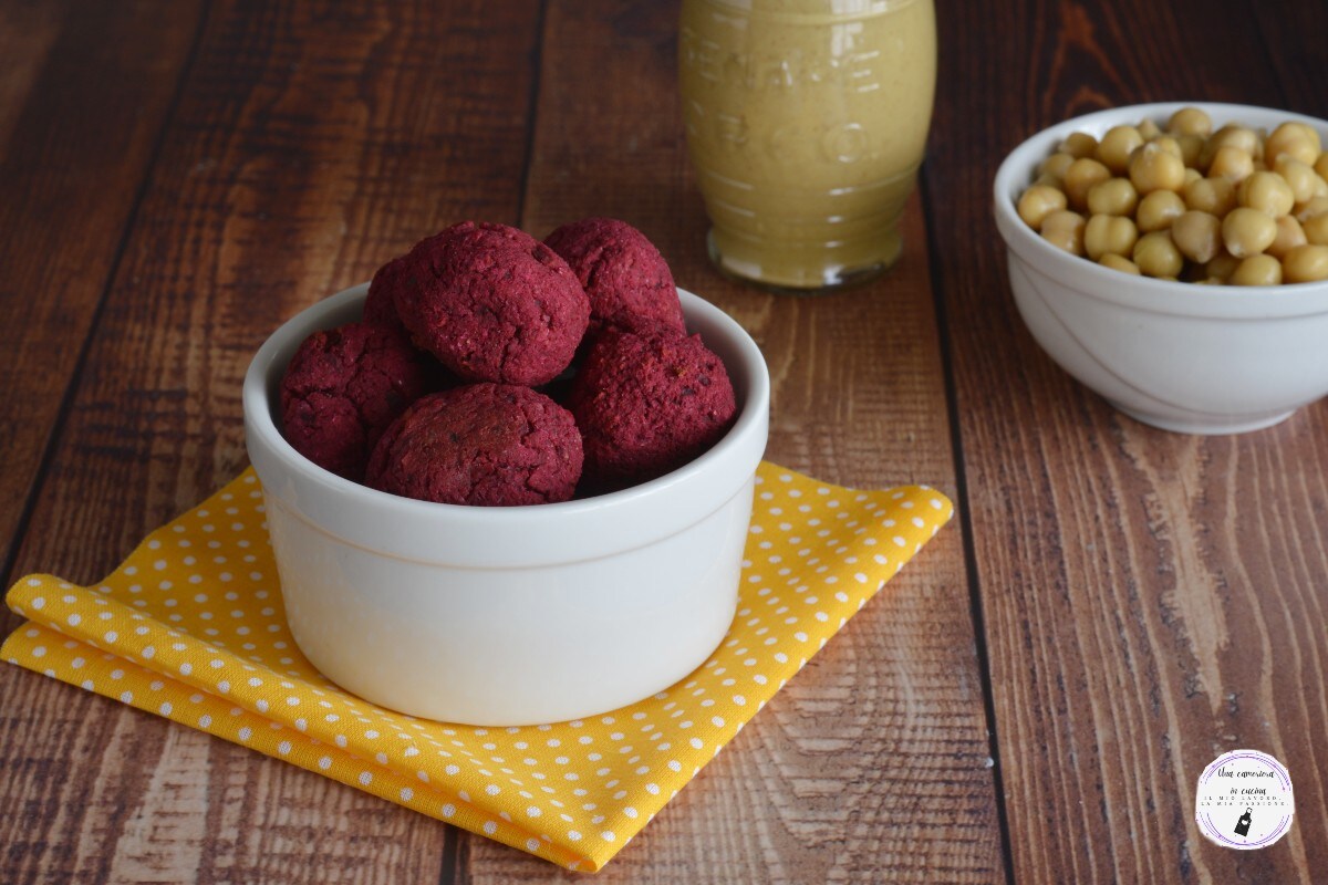 Chickpea and Beetroot Balls