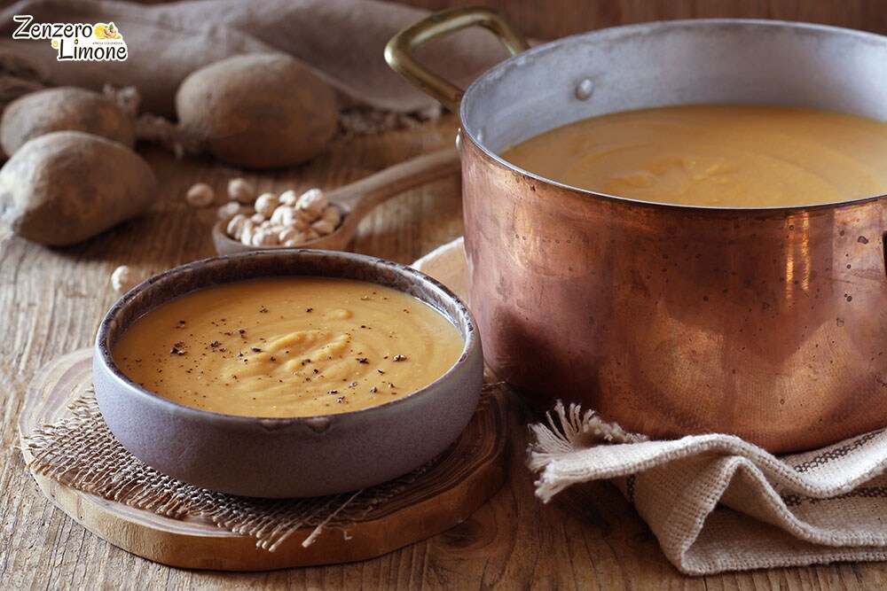 Chickpea and Potato Velvet Soup