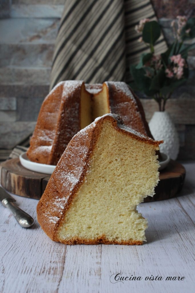Chiffon cake pandoro Sea view kitchen