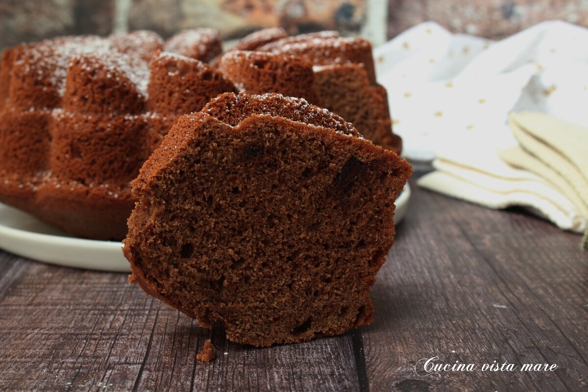 Chocolate Kamut Flour Bundt Cake