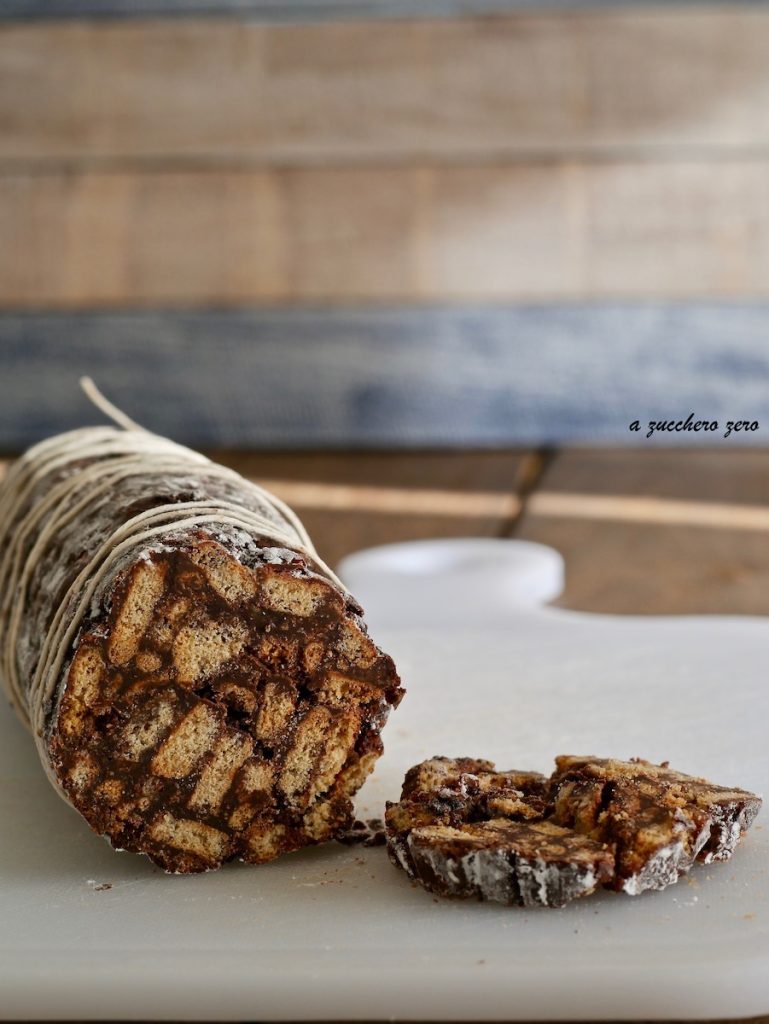Chocolate Salami without butter milk and eggs