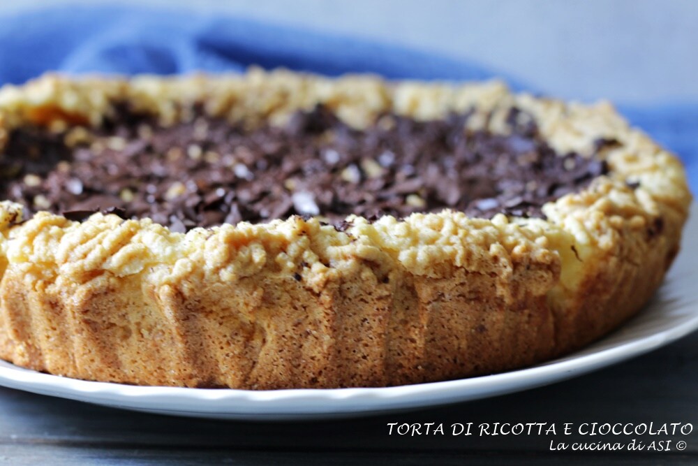 Chocolate and Ricotta Tart