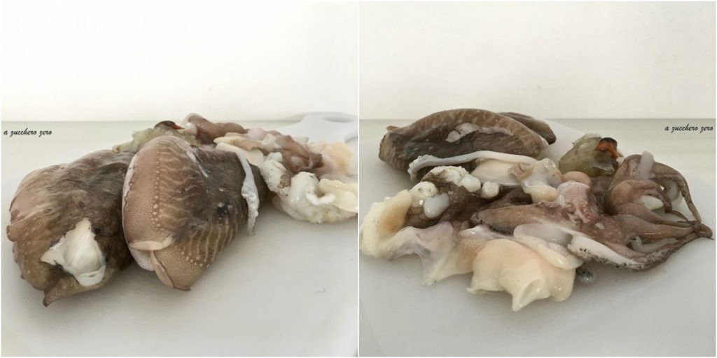 Cleaning the cuttlefish