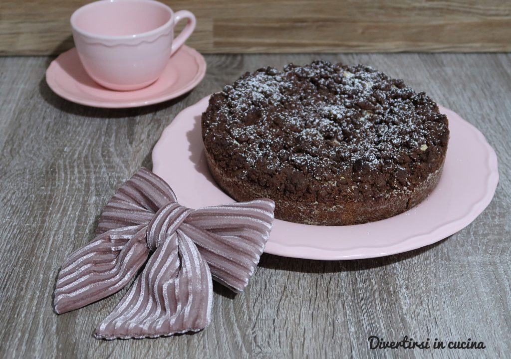 Very Easy Cocoa Crumble Cake