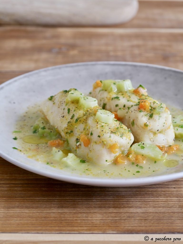 Cod Fillets with Light Vegetables