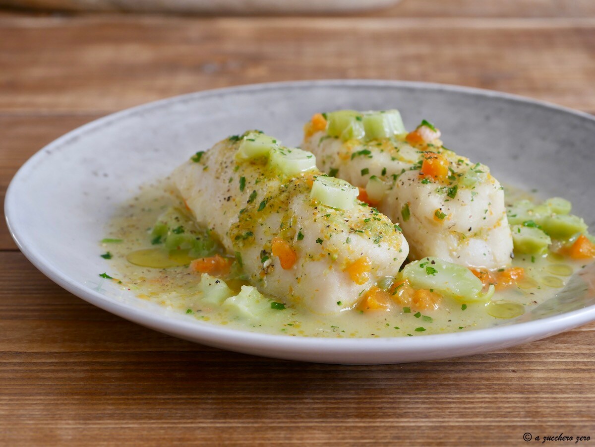 Cod Fillets with Light Vegetables