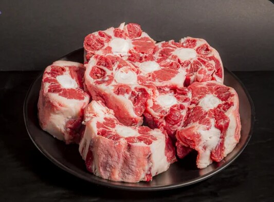raw oxtail