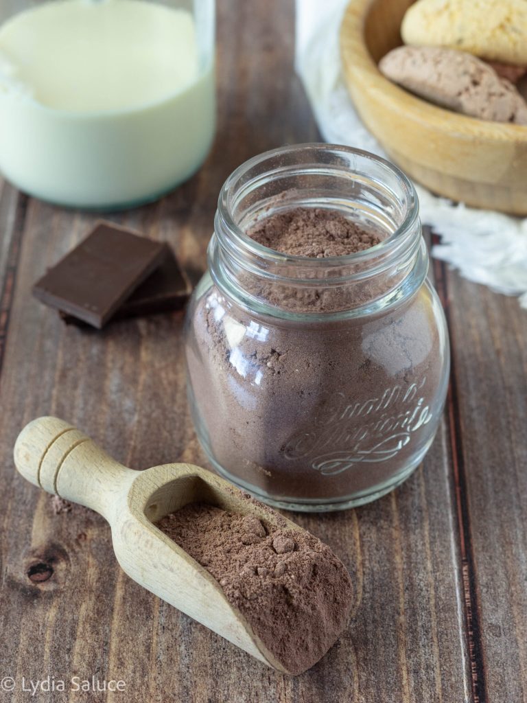 coffee-flavored hot chocolate mix