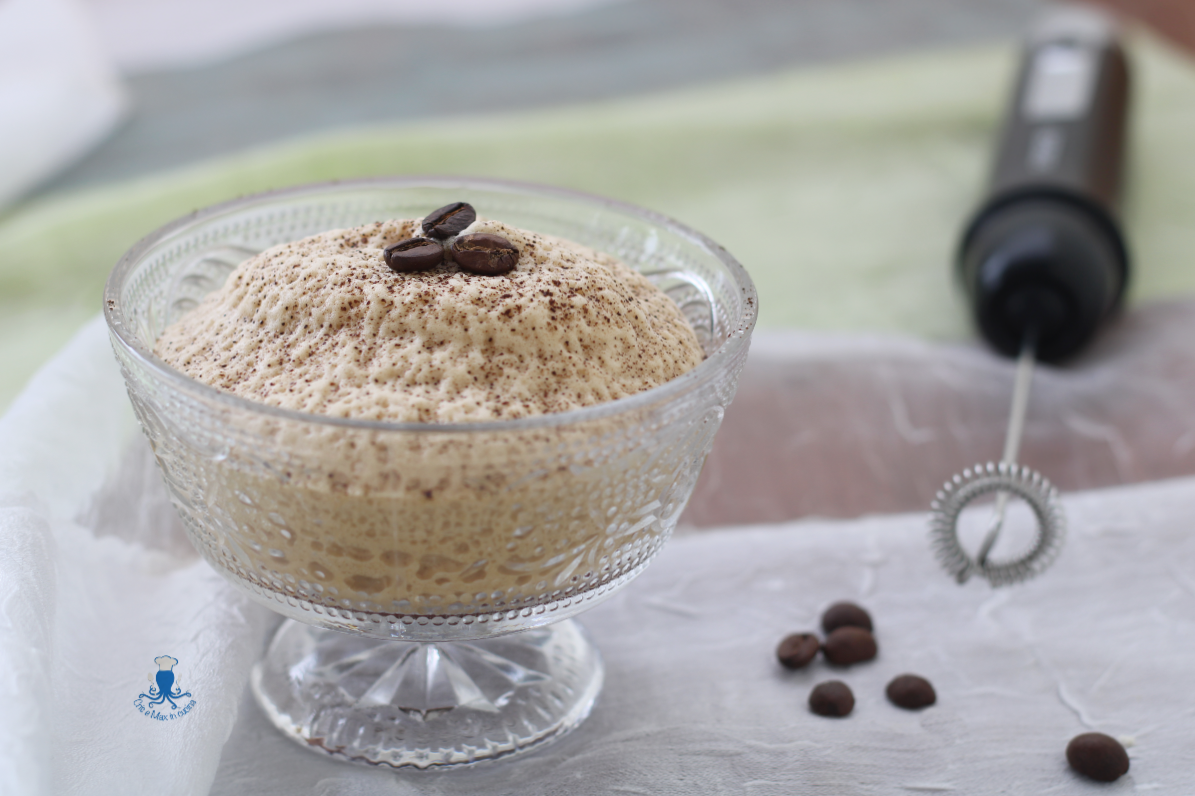 Coffee Foam with Milk Frother, Easy and Quick Recipe.