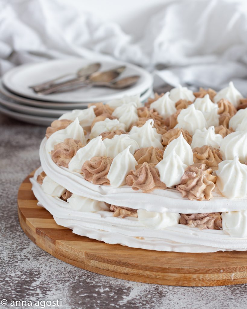 Coffee Meringue Cake