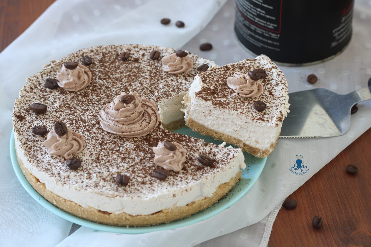 Cold Mascarpone and Coffee Cake
