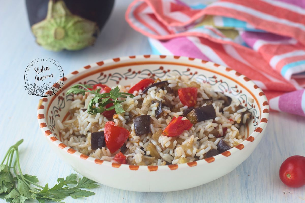 Cold Rice with Eggplant Funghetto: The Summer Recipe That Will Conquer Your Palate