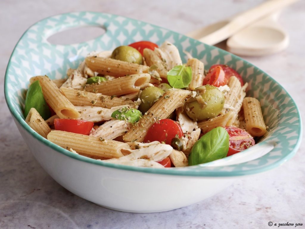 Cold Pasta with Chicken