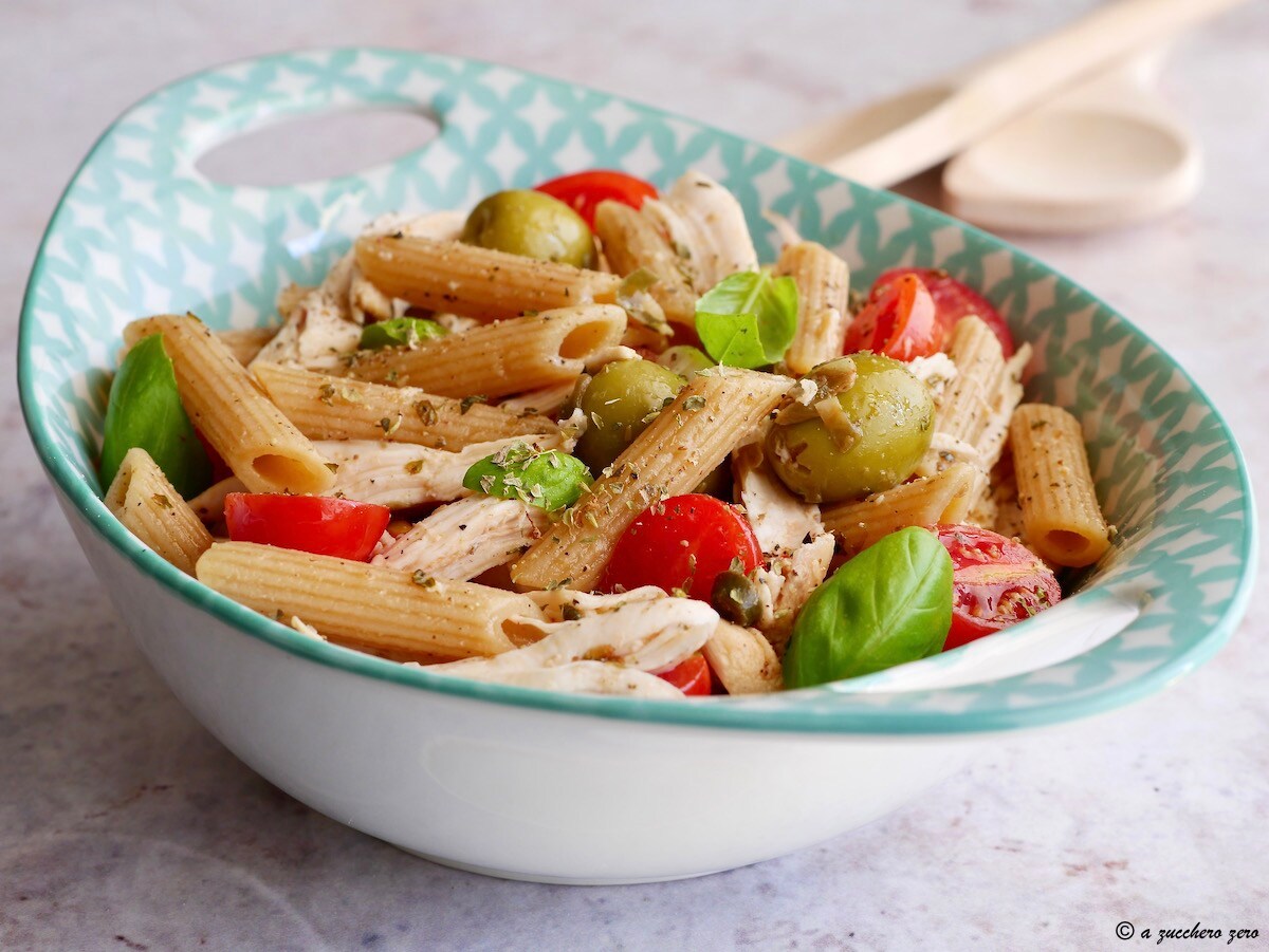 Cold Pasta with Chicken