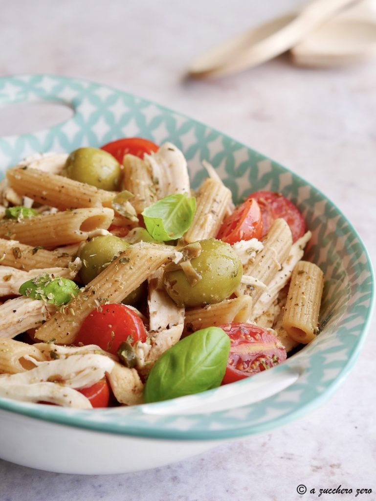 Cold Pasta with Chicken