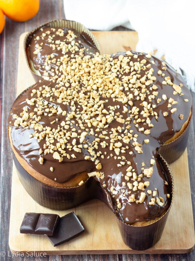 Chocolate and Orange Colomba