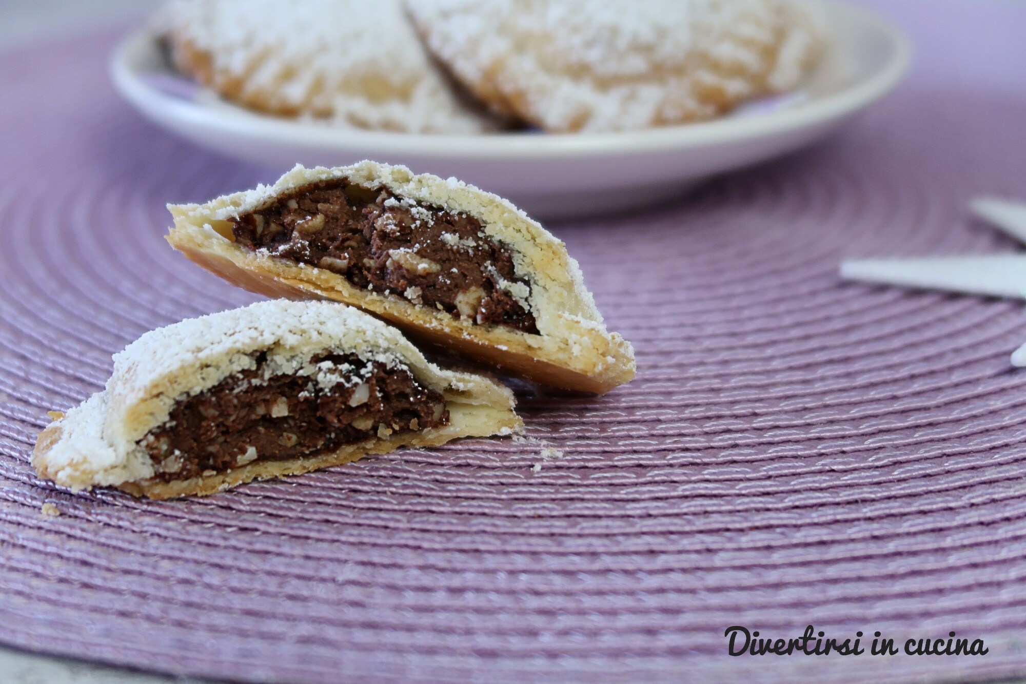 Cookies with Shortcrust Pastry and Nutella
