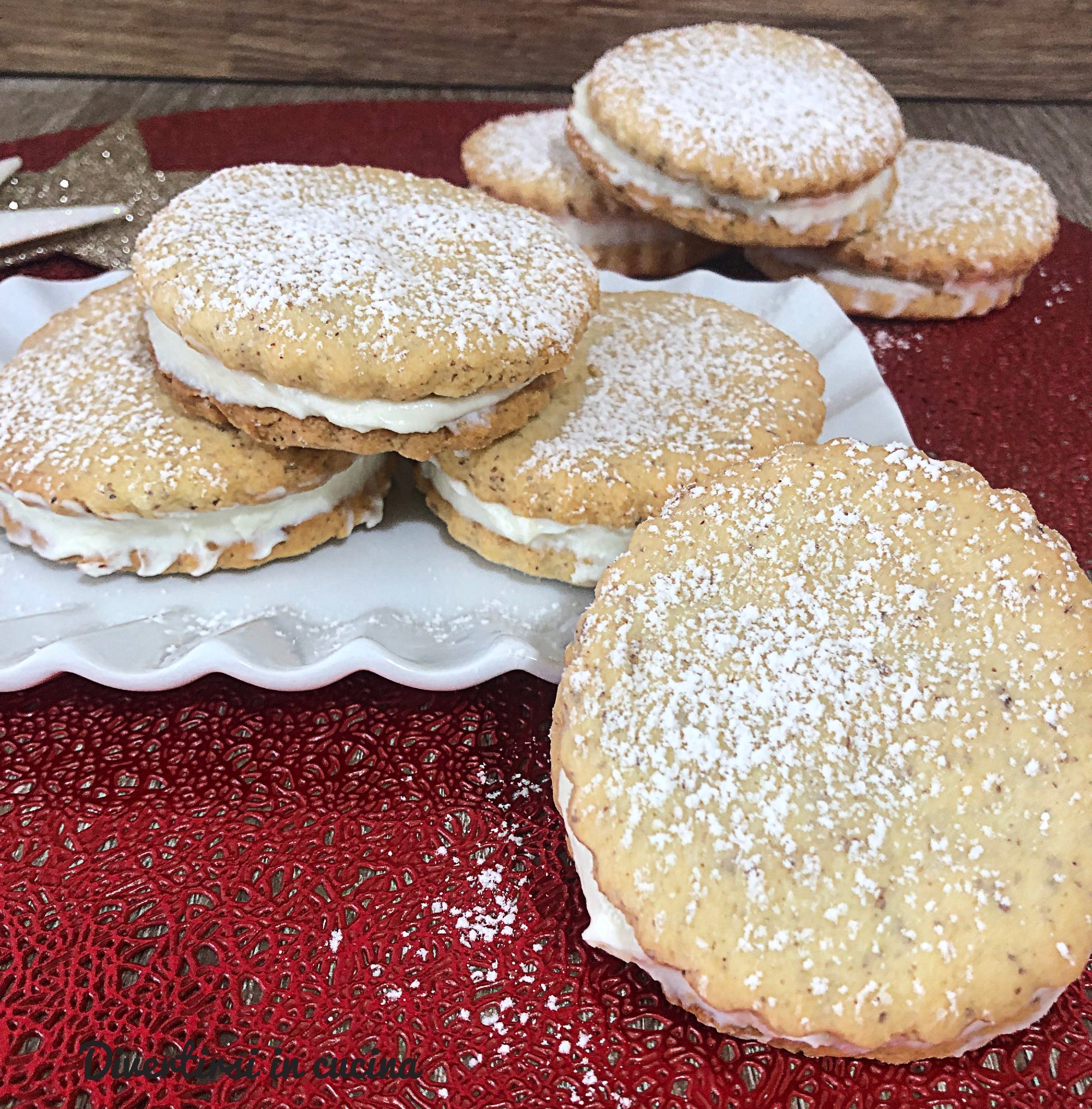 Cookies with Almond Shortcrust Pastry
