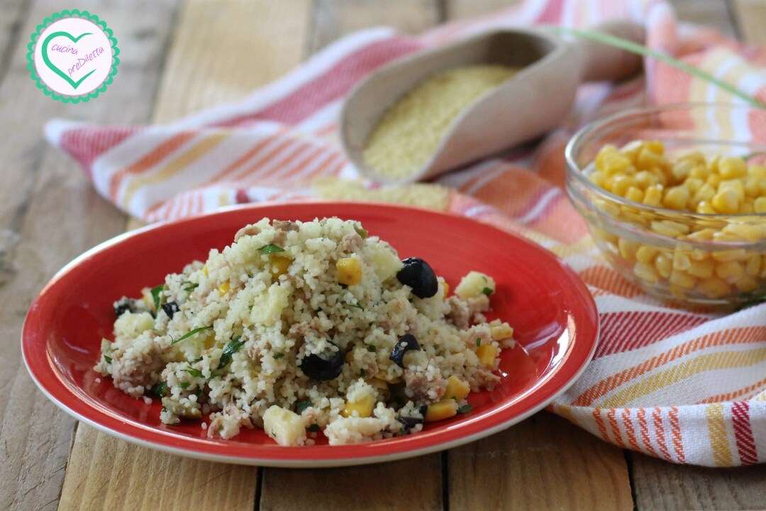 Couscous Salad with Tuna and Corn