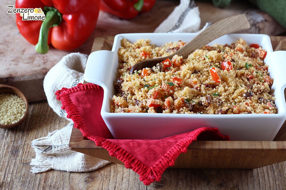 Couscous with Bell Peppers