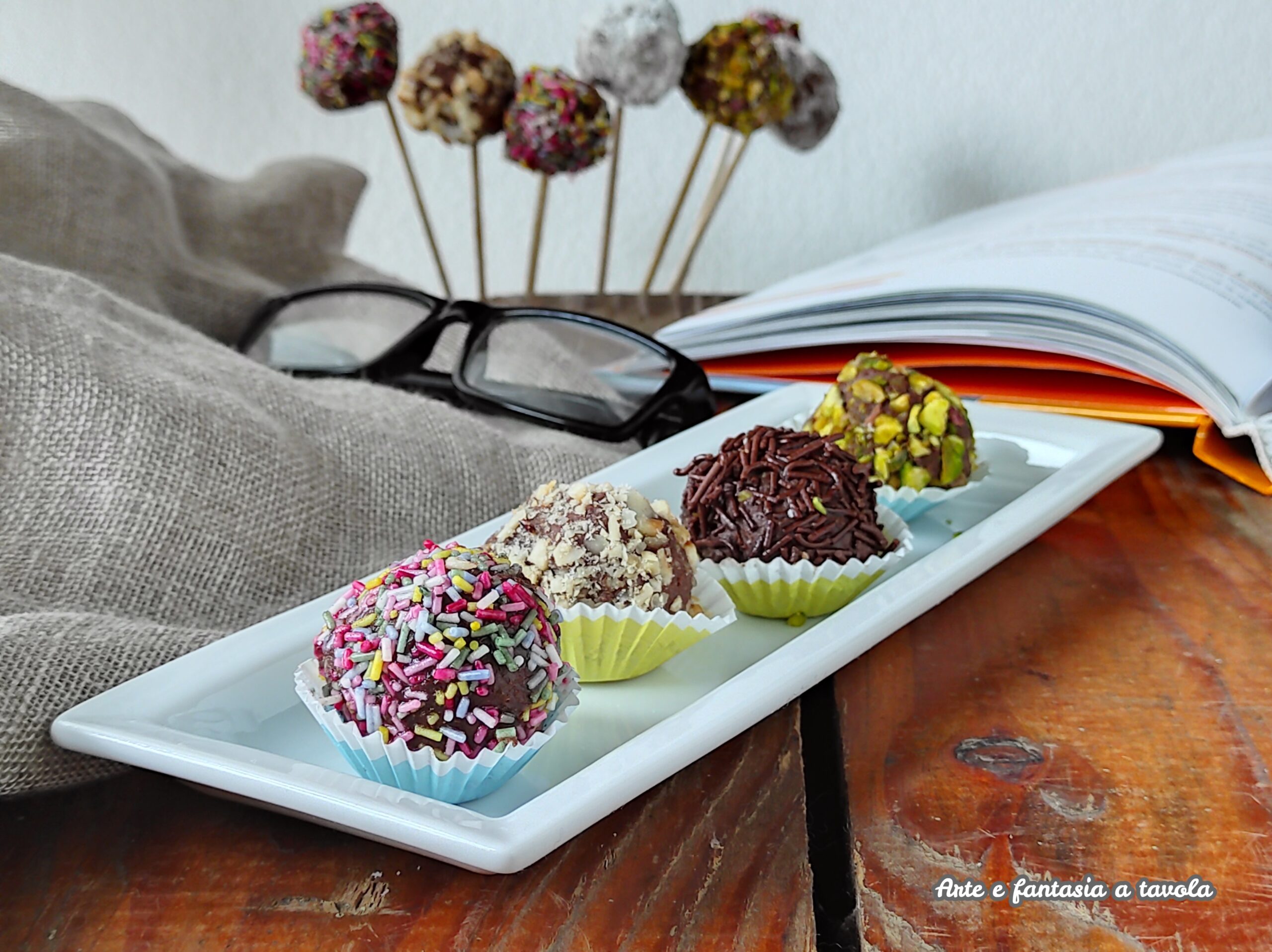 Covered Chocolate Balls