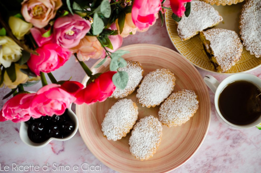 Cream and Sour Cherry Pasticciotti