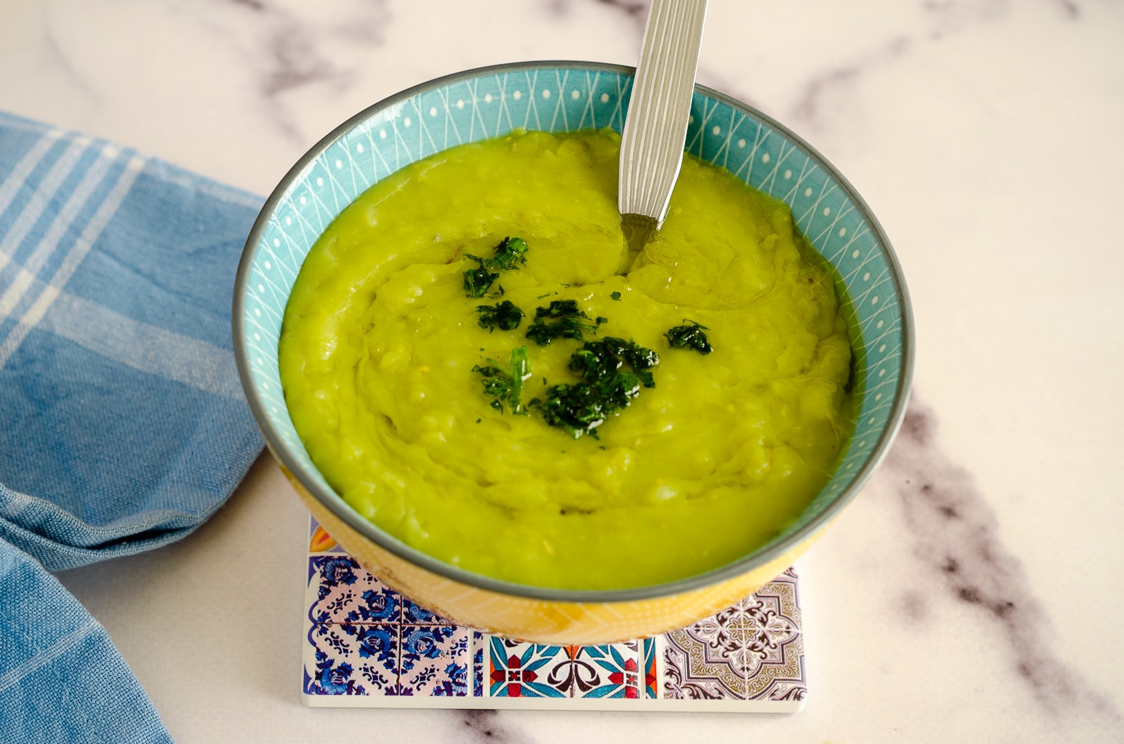 Cream of Peas and Potatoes