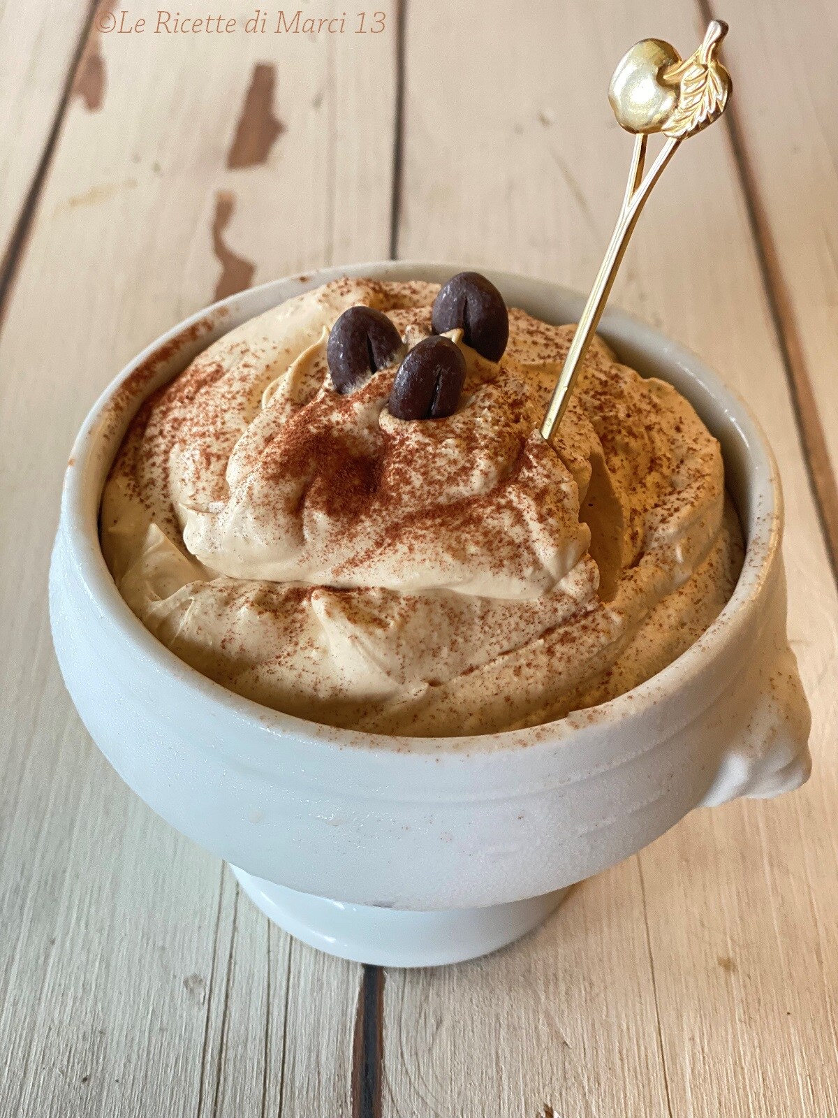 Creamy Grandfather’s Cup Without Ice Cream Maker (Semifreddo), Without Eggs