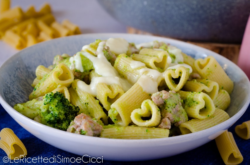 Creamy Pasta with Broccoli, Sausage, and Pecorino