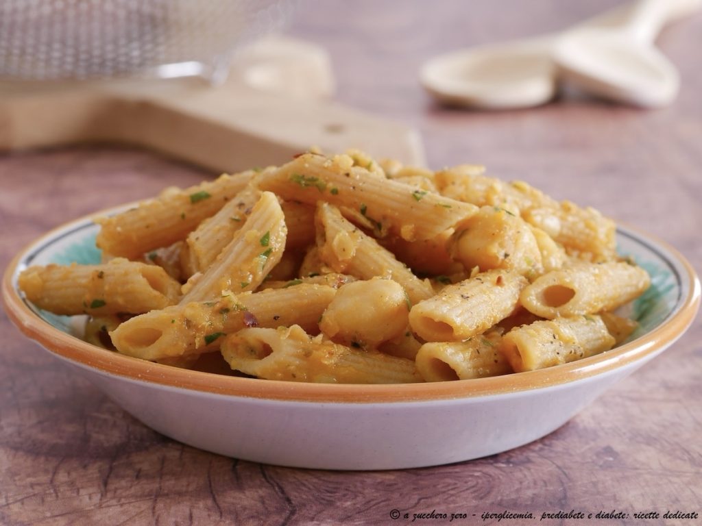 Creamy and Flavorful Pasta with Chickpeas