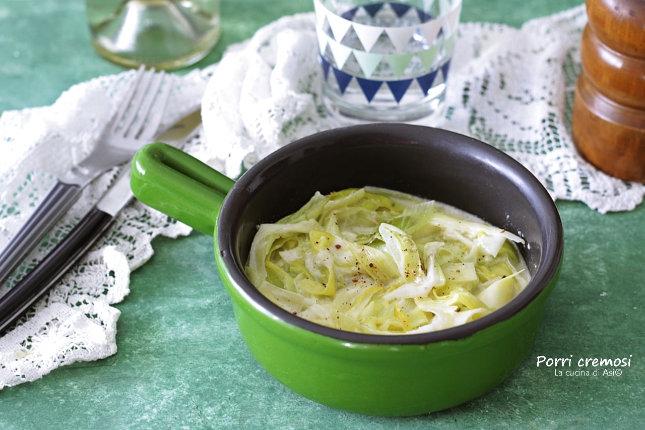 CREAMY LEEKS