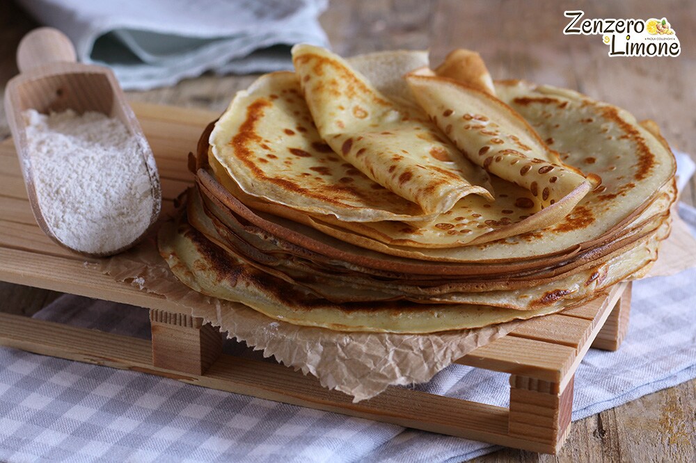 Crêpes - basic recipe