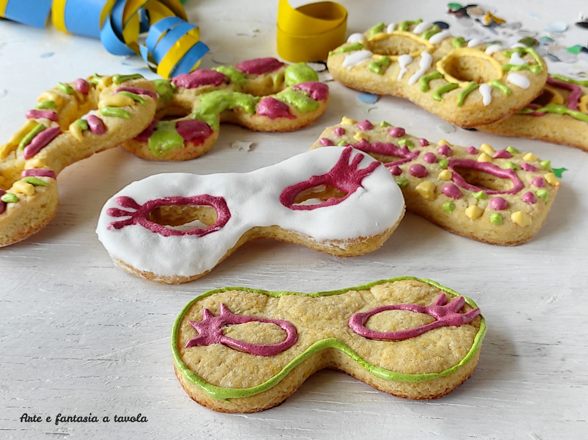 Crumbly and Glazed Masks