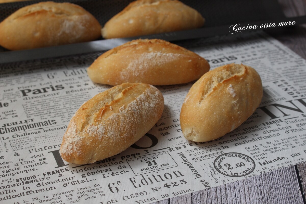 Crunchy Mini Baguettes