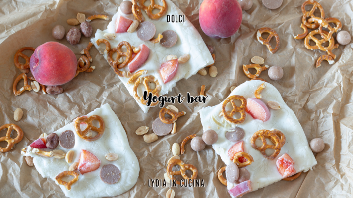 Frozen Yogurt Bars with Apricots and Nuts