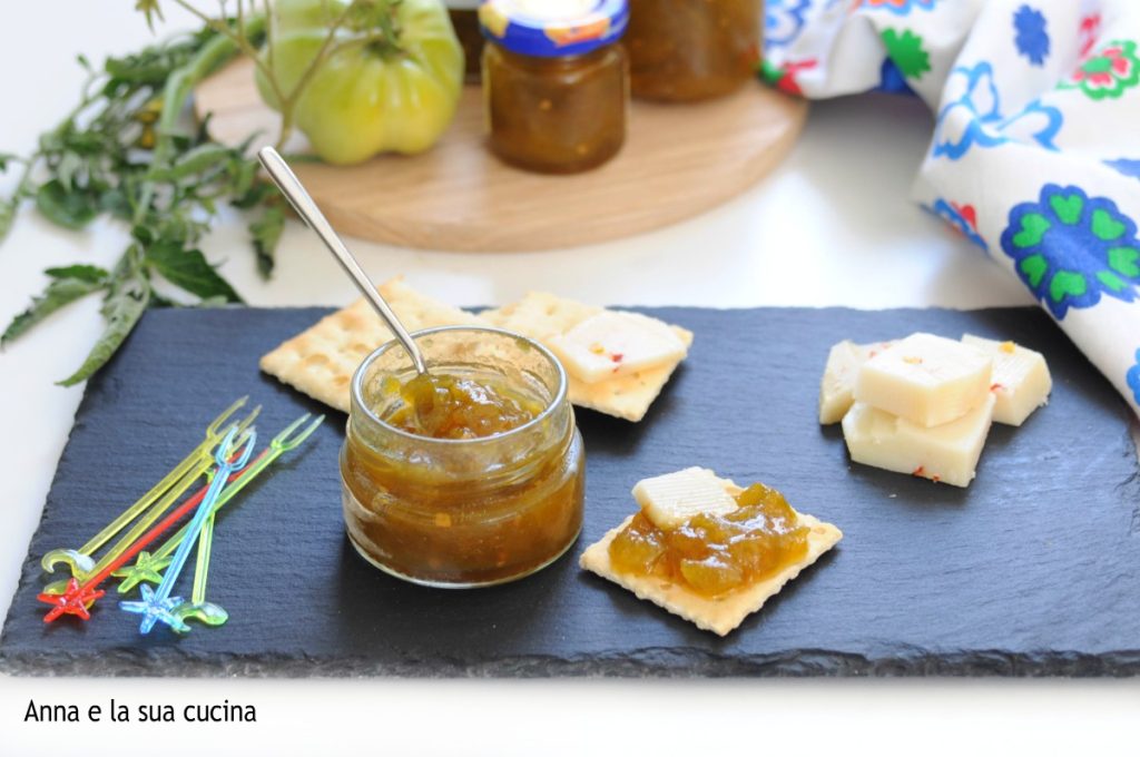 Green Tomato Jam without Pectin