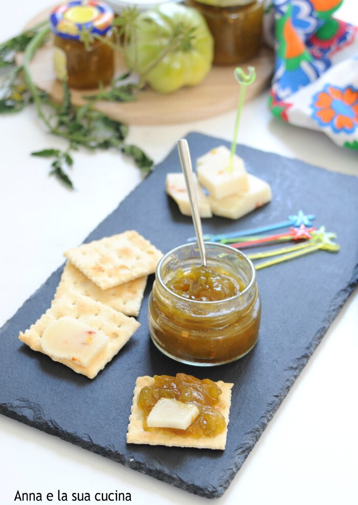 Green Tomato Jam without Pectin